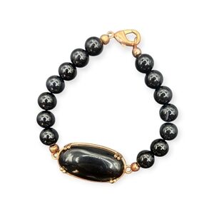 Onyx and Quartzsite Bracelet